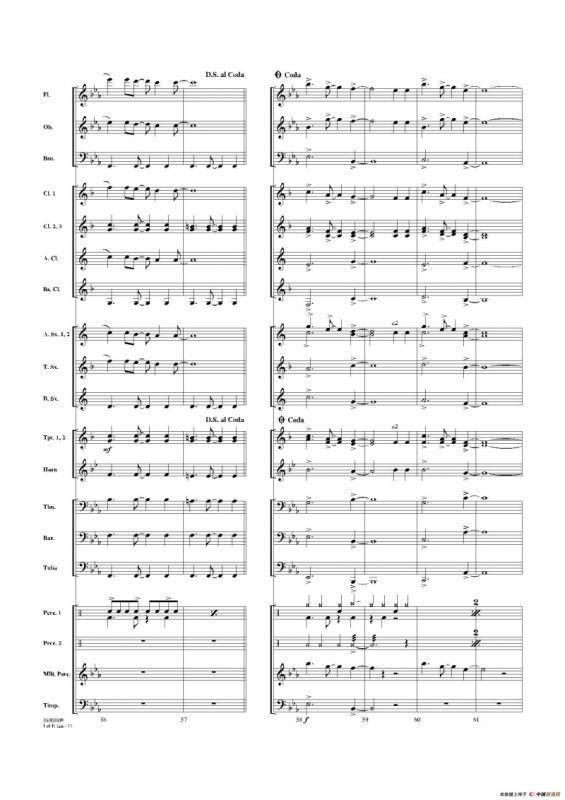 Let it go（《冰雪奇缘》主题曲）（交响管乐总谱）