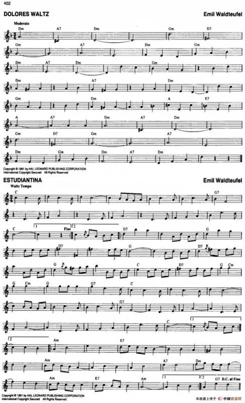 The Real Little Classical Fake Book（P401-413）