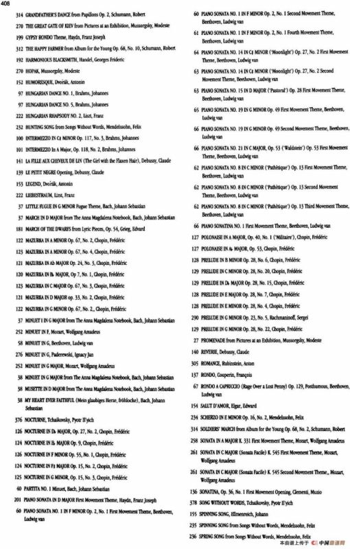 The Real Little Classical Fake Book（P401-413）