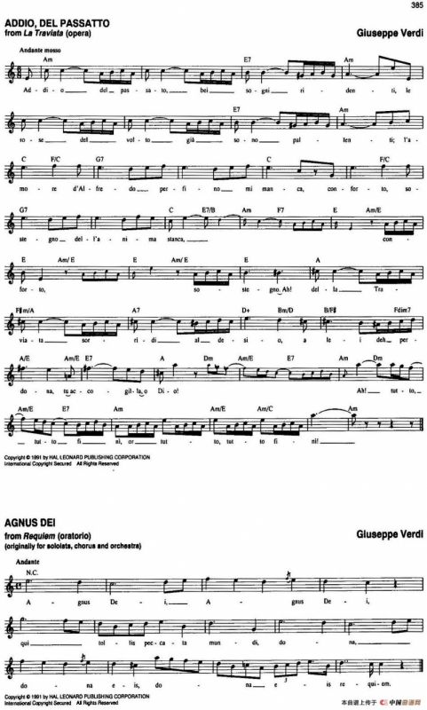 The Real Little Classical Fake Book（P381-400）