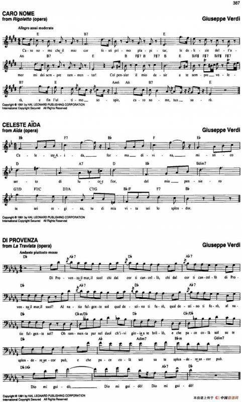 The Real Little Classical Fake Book（P381-400）