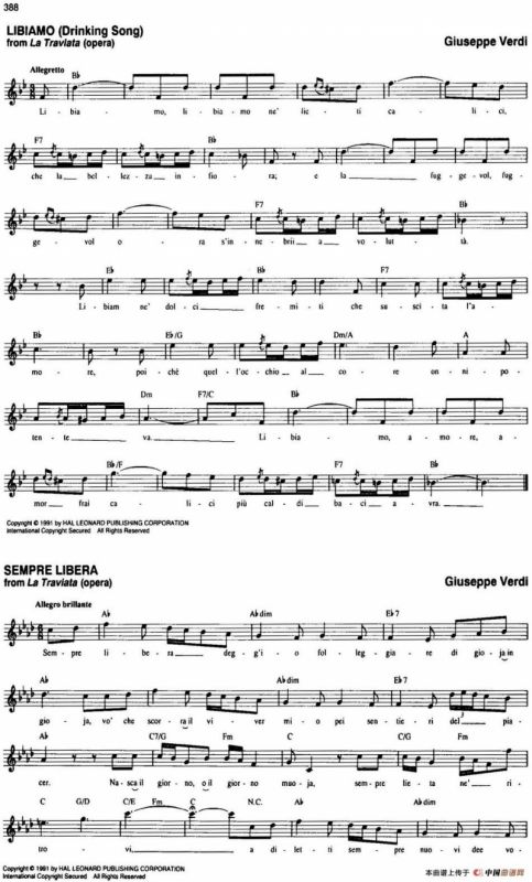 The Real Little Classical Fake Book（P381-400）