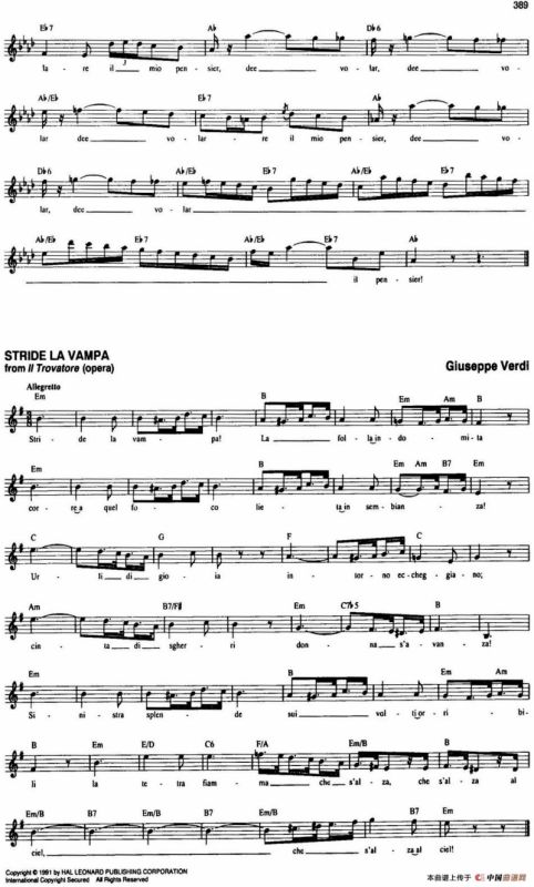 The Real Little Classical Fake Book（P381-400）