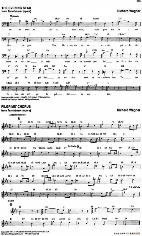 The Real Little Classical Fake Book（P381-400）