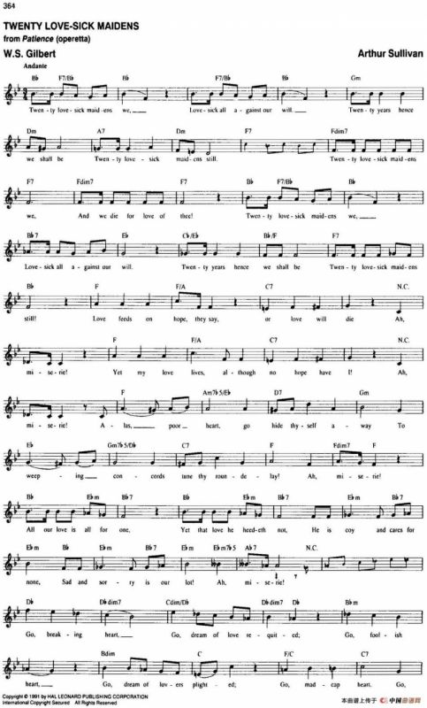 The Real Little Classical Fake Book（P361-380）