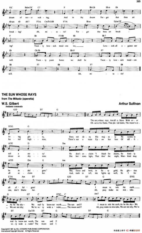 The Real Little Classical Fake Book（P361-380）