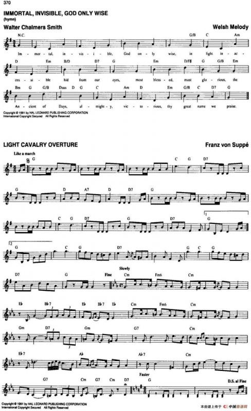 The Real Little Classical Fake Book（P361-380）