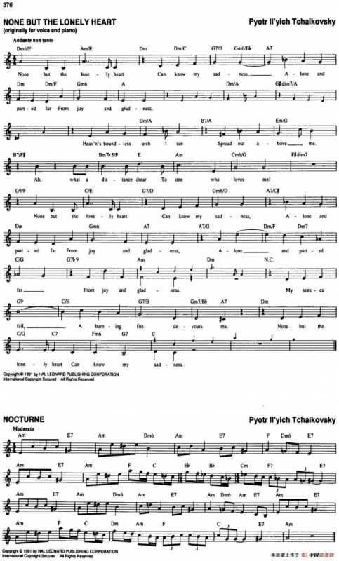 The Real Little Classical Fake Book（P361-380）