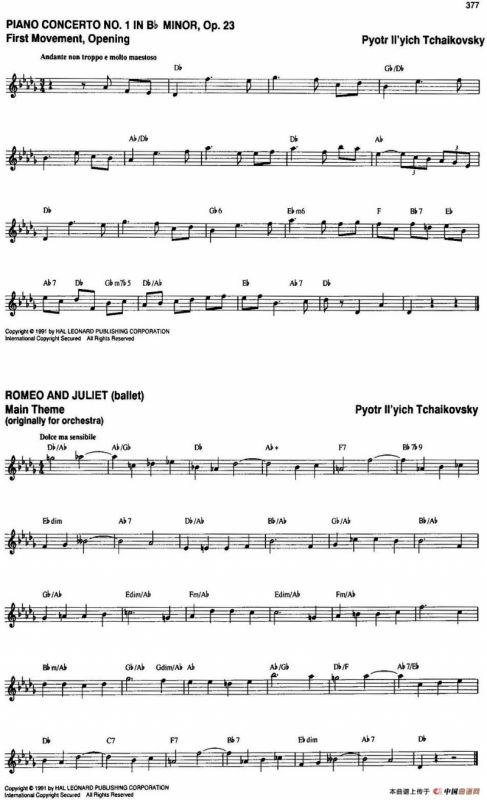 The Real Little Classical Fake Book（P361-380）