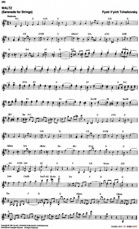 The Real Little Classical Fake Book（P361-380）