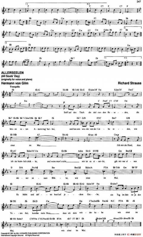 The Real Little Classical Fake Book（P341-360）