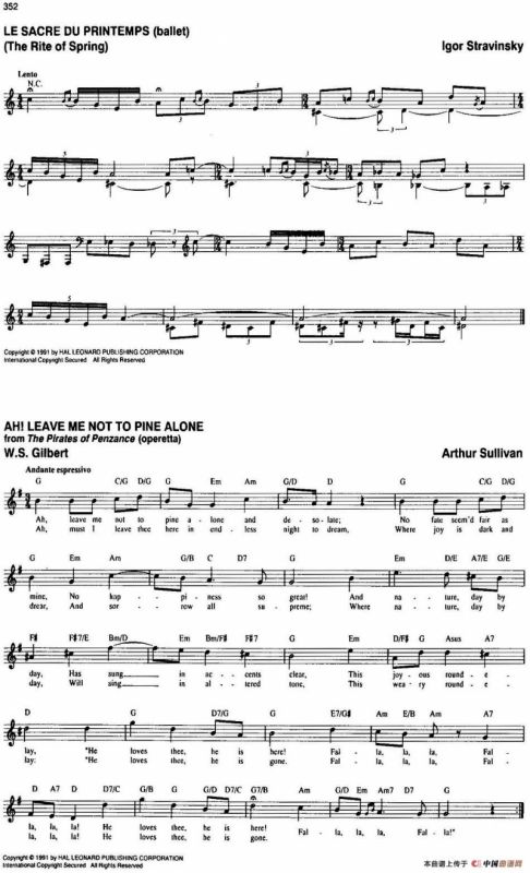 The Real Little Classical Fake Book（P341-360）