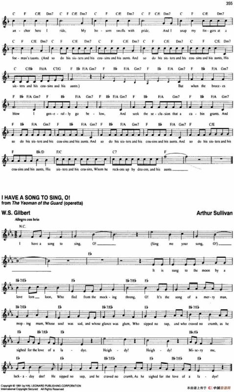 The Real Little Classical Fake Book（P341-360）