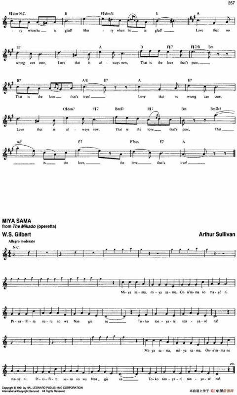 The Real Little Classical Fake Book（P341-360）