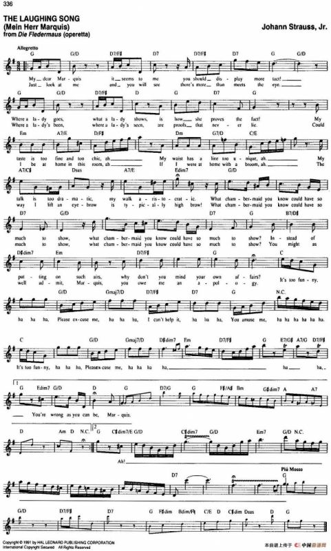 The Real Little Classical Fake Book（P321-340）