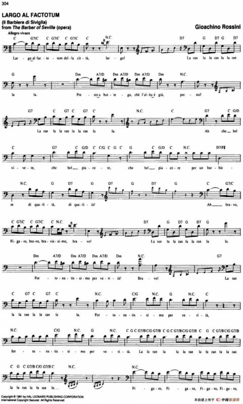 The Real Little Classical Fake Book（P301-320）