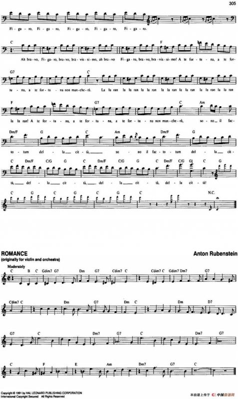 The Real Little Classical Fake Book（P301-320）