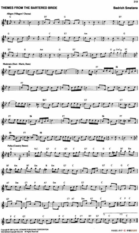 The Real Little Classical Fake Book（P301-320）