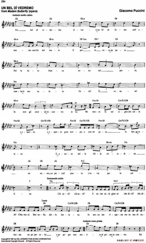 The Real Little Classical Fake Book（P281-300）