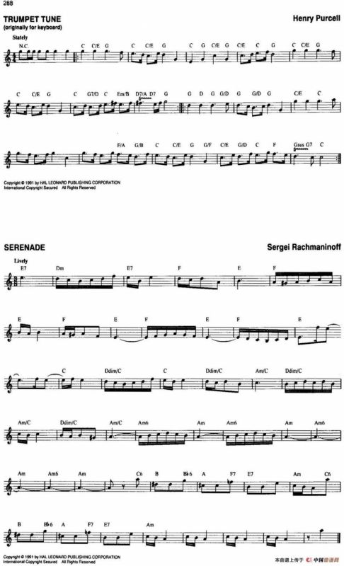 The Real Little Classical Fake Book（P281-300）