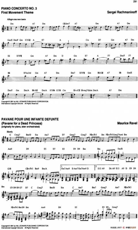 The Real Little Classical Fake Book（P281-300）