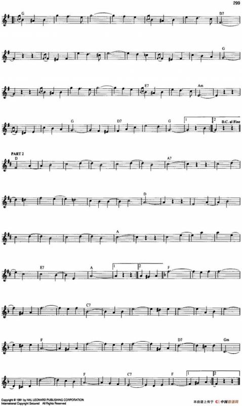 The Real Little Classical Fake Book（P281-300）