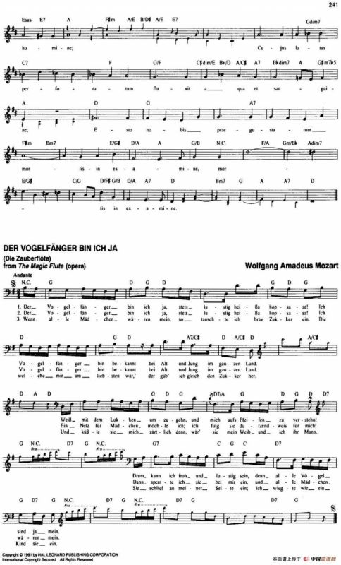 The Real Little Classical Fake Book（P241-260）