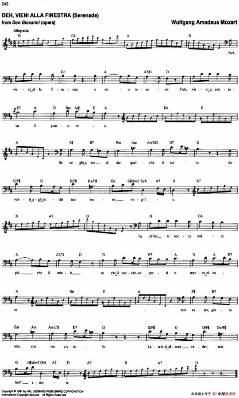 The Real Little Classical Fake Book（P241-260）