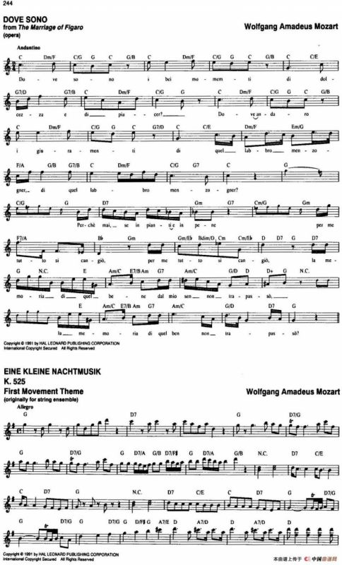 The Real Little Classical Fake Book（P241-260）