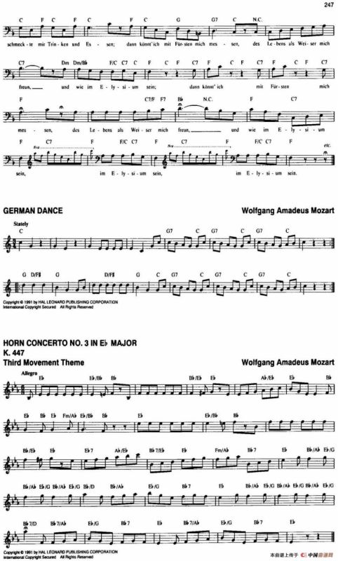 The Real Little Classical Fake Book（P241-260）