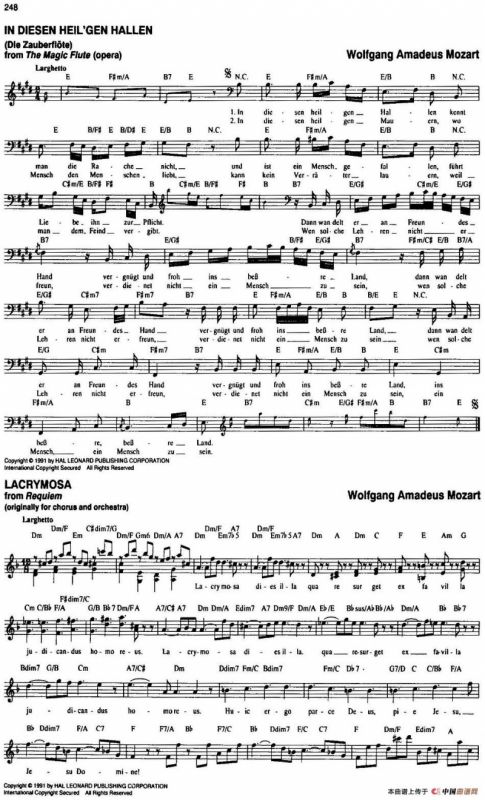 The Real Little Classical Fake Book（P241-260）