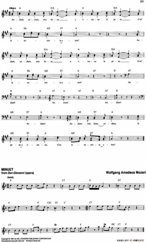 The Real Little Classical Fake Book（P241-260）