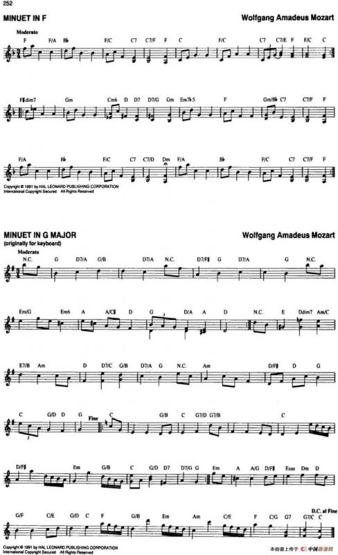 The Real Little Classical Fake Book（P241-260）