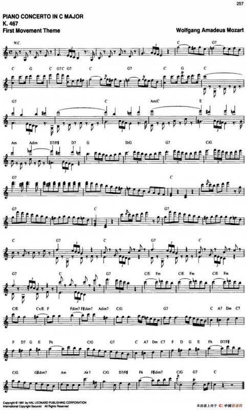 The Real Little Classical Fake Book（P241-260）