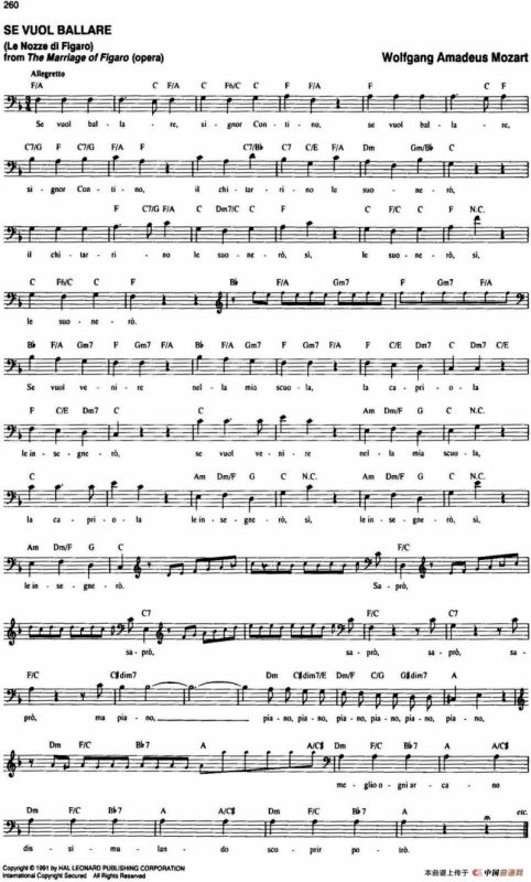 The Real Little Classical Fake Book（P241-260）