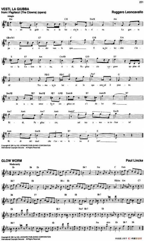 The Real Little Classical Fake Book（P221-240）