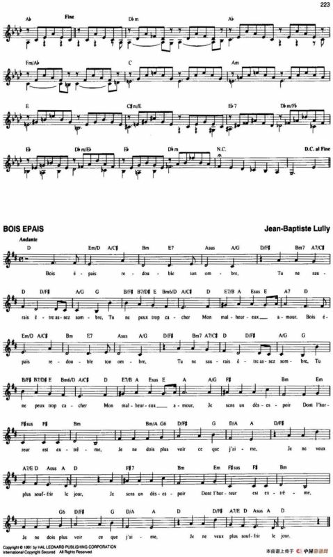 The Real Little Classical Fake Book（P221-240）