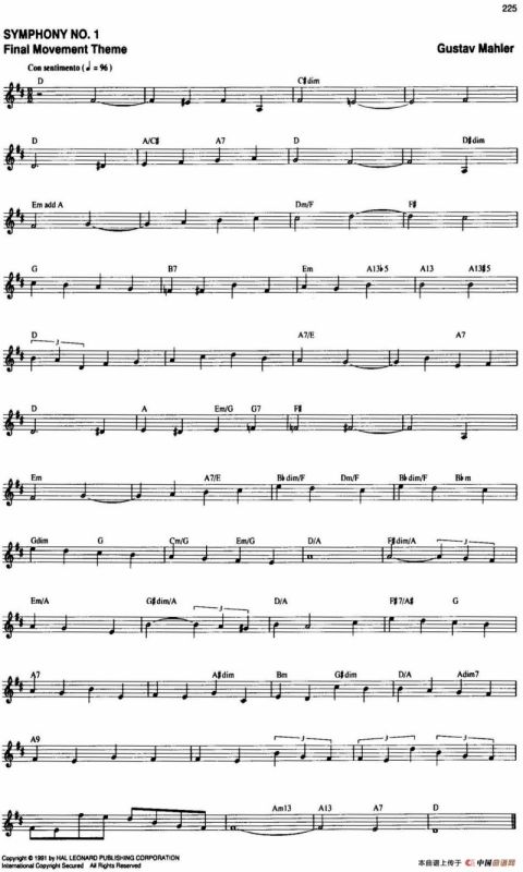 The Real Little Classical Fake Book（P221-240）