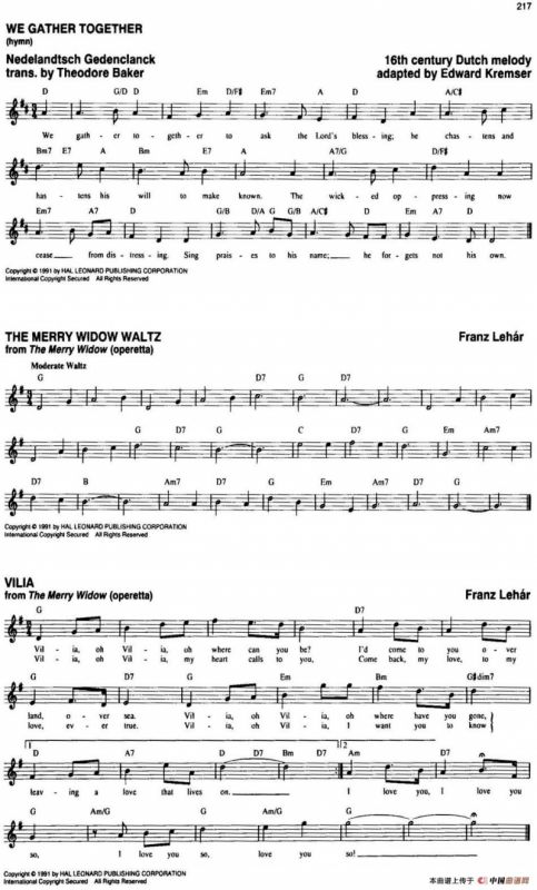 The Real Little Classical Fake Book（P201-220）