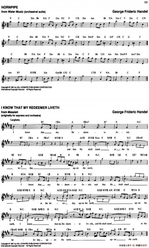 The Real Little Classical Fake Book（P181-200）