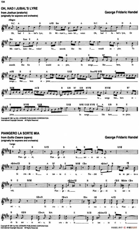 The Real Little Classical Fake Book（P181-200）