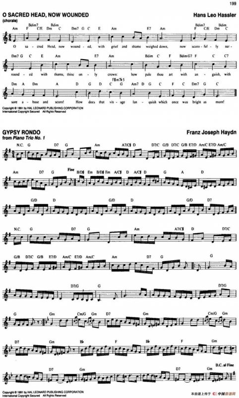 The Real Little Classical Fake Book（P181-200）