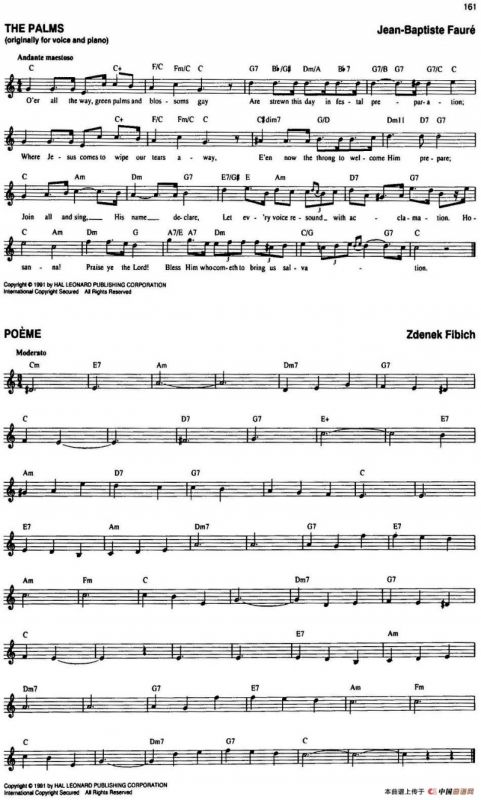 The Real Little Classical Fake Book（P161-180）