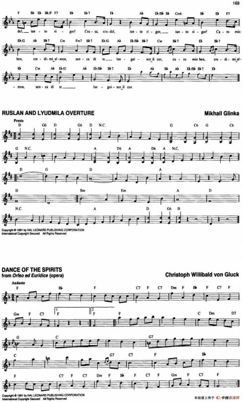 The Real Little Classical Fake Book（P161-180）