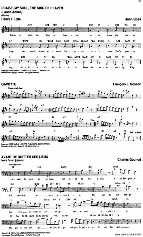 The Real Little Classical Fake Book（P161-180）