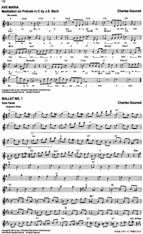 The Real Little Classical Fake Book（P161-180）