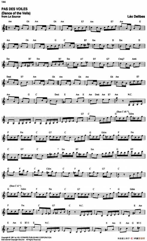 The Real Little Classical Fake Book（P141-160）