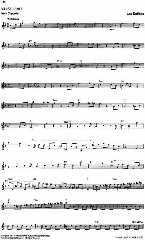 The Real Little Classical Fake Book（P141-160）