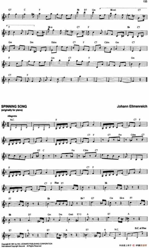 The Real Little Classical Fake Book（P141-160）