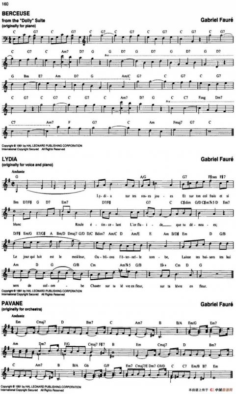 The Real Little Classical Fake Book（P141-160）